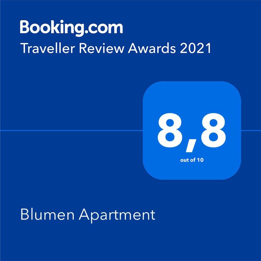 Blumen Apartment Hamburgo Exterior foto